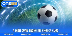 4 điểm quan trọng khi chơi cá cược 